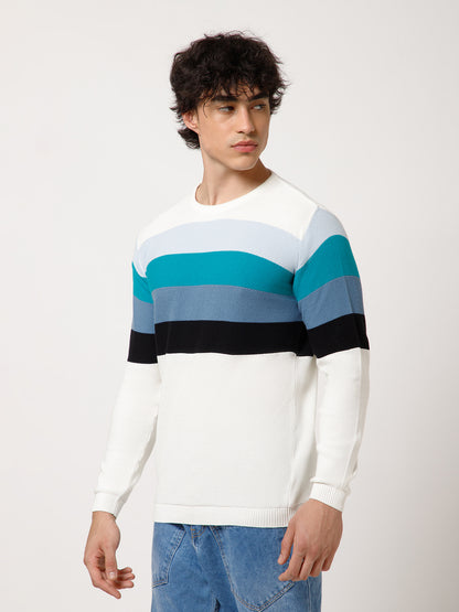 color-White-Stripped