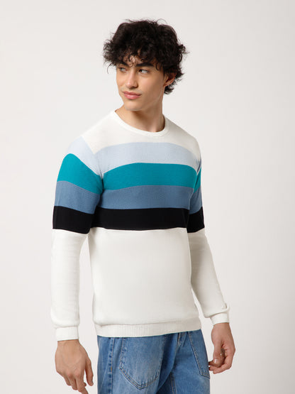 color-White-Stripped