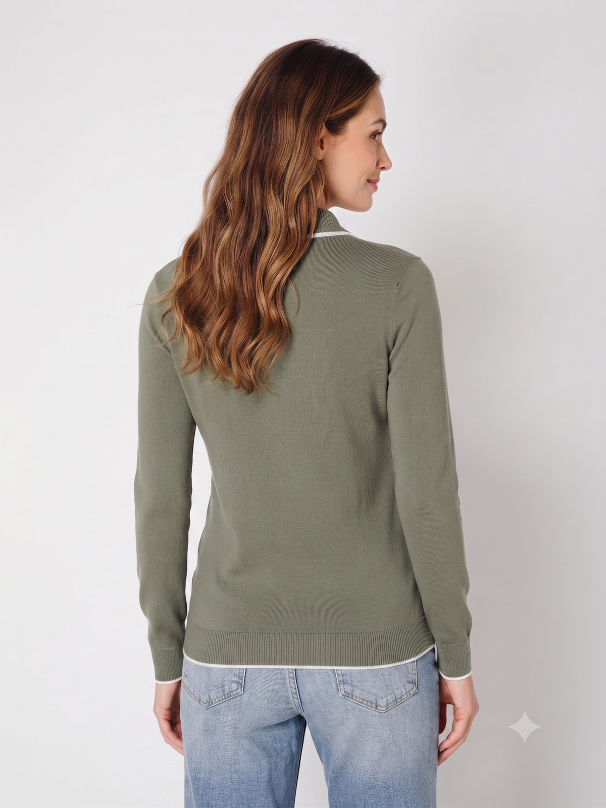 Rauth Women’s High Neck Knitted Sweater | Full Sleeve Turtle Neck Pullover | Soft Comfortable Regular Fit Winter Wear for Women