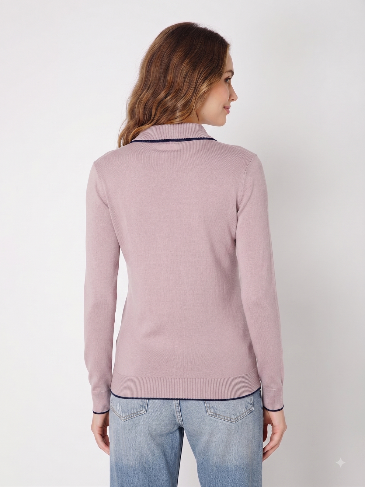 Rauth Women’s High Neck Knitted Sweater | Full Sleeve Turtle Neck Pullover | Soft Comfortable Regular Fit Winter Wear for Women