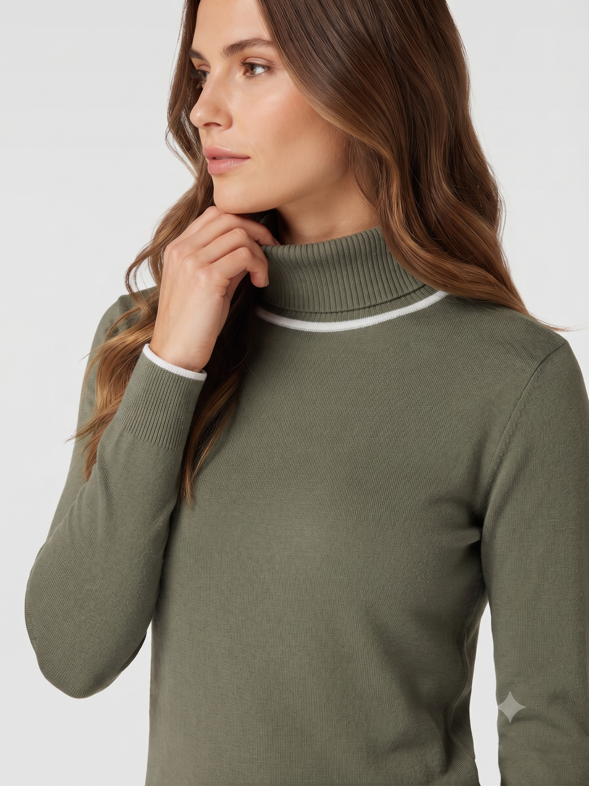 Rauth Women’s High Neck Knitted Sweater | Full Sleeve Turtle Neck Pullover | Soft Comfortable Regular Fit Winter Wear for Women