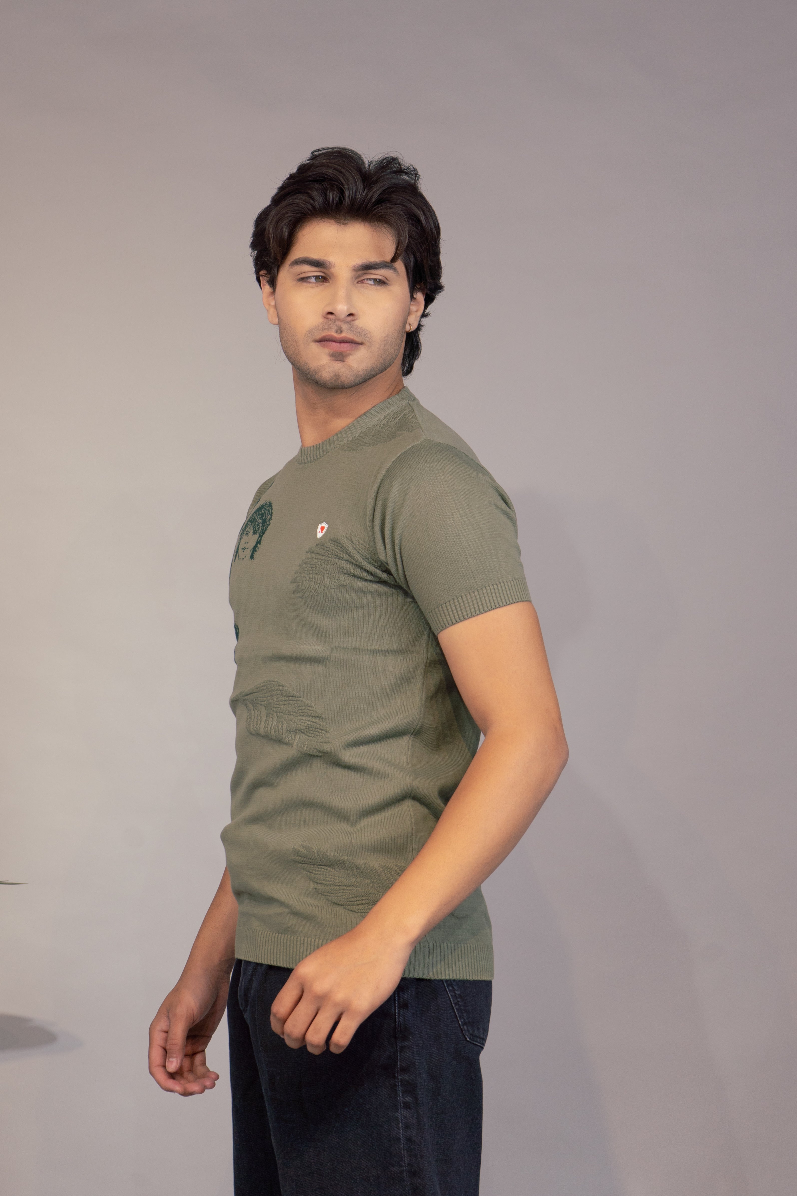 Men Printed T-Shirt | Stylish Round Neck Half Sleeve Casual T-Shirt for Men | Graphic Print Summer Wear T Shirt