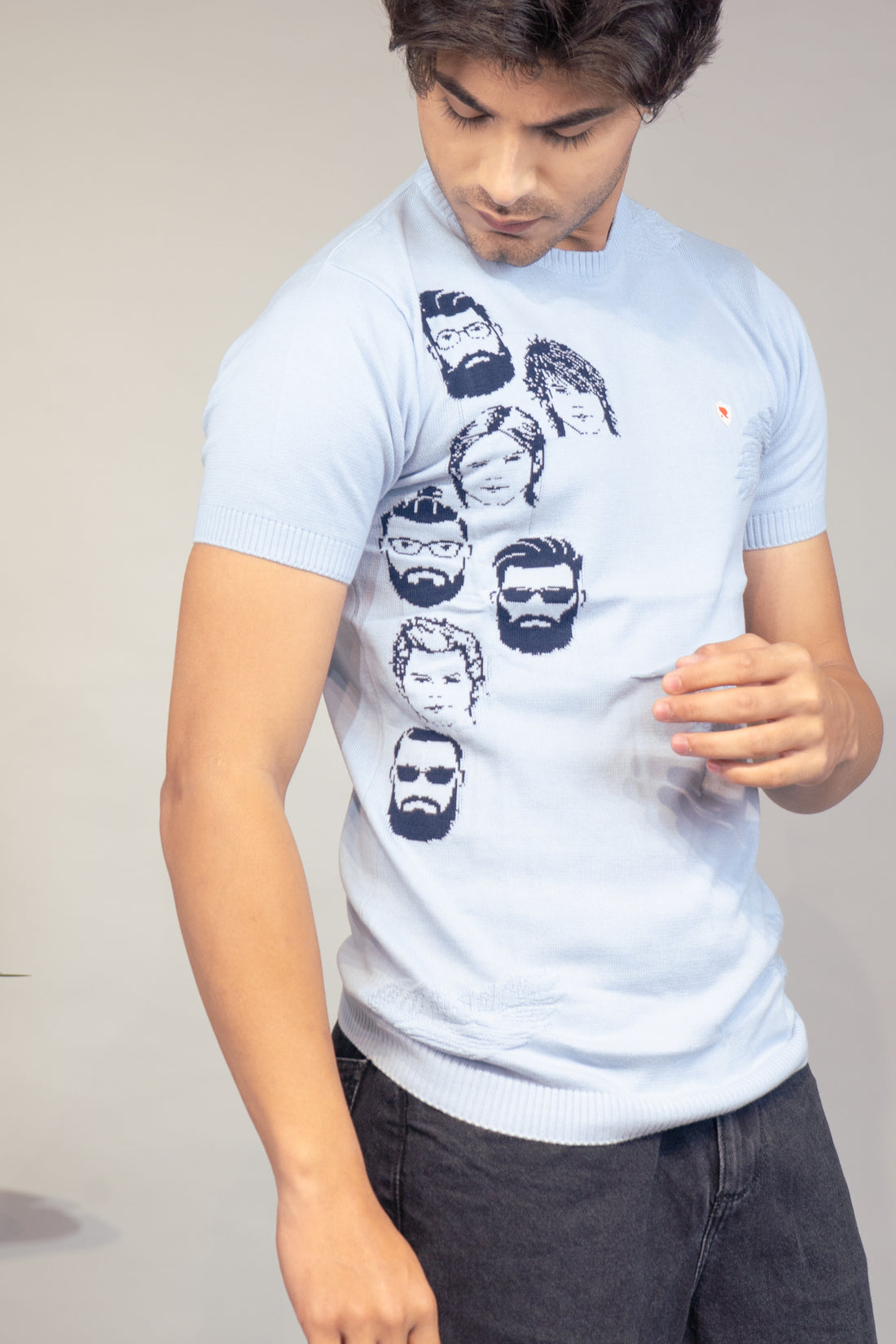 Men Printed T-Shirt | Stylish Round Neck Half Sleeve Casual T-Shirt for Men | Graphic Print Summer Wear T Shirt